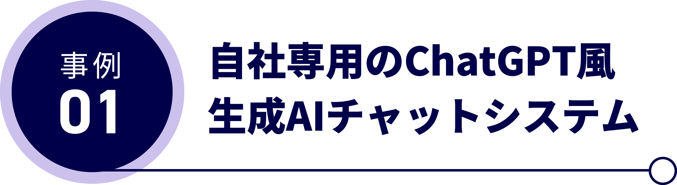 自社専用生成AIチャットシステム